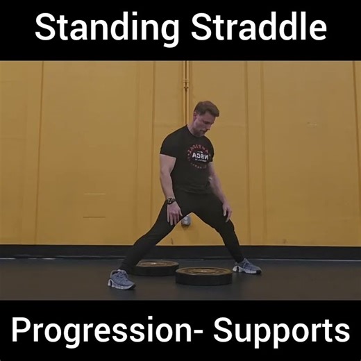 Standing Straddle Progression- Supports