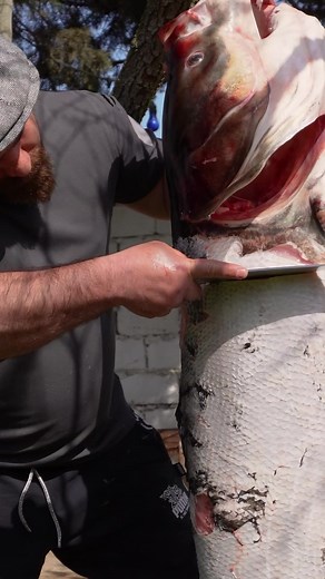 360K views · 4.5K reactions | Skillfully preparing a large fish with precise knife work and zesty lime slices, culminating in a perfectly cooked seafood delight. #SeafoodPreparation #ChefSkills #OvenCooked #Cooking | Fire Up, Bro | Facebook