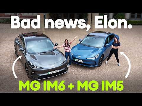 FIRST DRIVE: MG takes on Tesla with new IM5 and IM6. Game over, Elon?