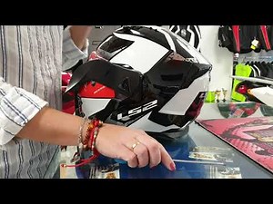 Como poner la Visera del casco LS2 Metro Evo