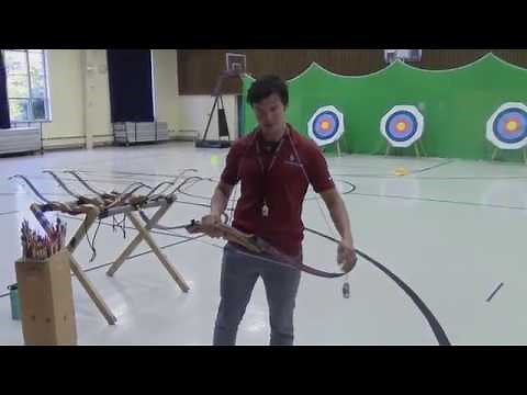 How to String and Unstring a Recurve Bow - On the Mark Archery