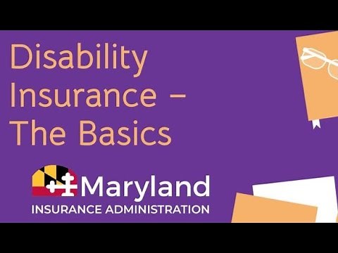 Disability Insurance The Basics