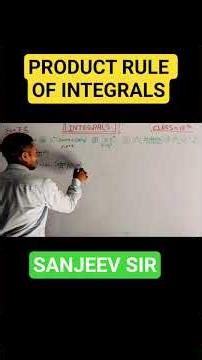 Integrals class 12 | Integration by Product Rule | Integration by Product Rule | #calculus