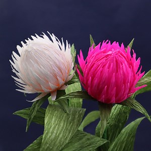 Today I sharing a beautiful crepe paper flowers making Instruction. It's very easy and simple paper flower making tutorial. It's amazing for decoration. | Colors Paper