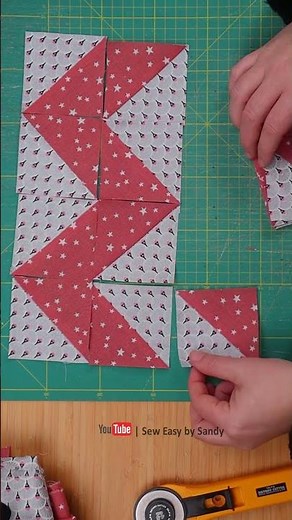 Making a Chevron Quilt Block