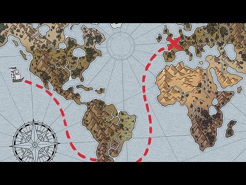 How to Draw a Fantasy World Map with Dungeondraft (Free Assets!)