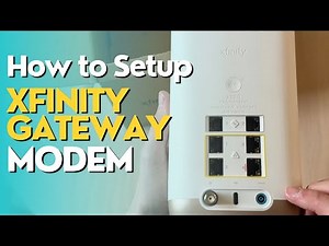 How to Setup and Install Xfinity Gateway