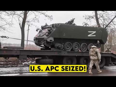 Russia Seizes U.S. Armored Vehicles and Foreign Weapons in Dnepropetrovsk!