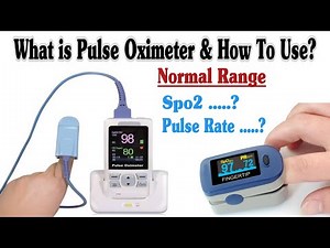 What is Pulse Oximeter & How To Use? #pulseoximeter Normal Range