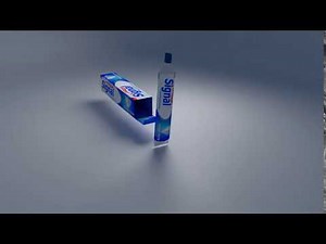 Blender 3D Animation - Toothpaste Advertisement
