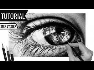 HOW TO DRAW Hyper Realistic Eyes | Step by Step Tutorial for BEGINNERS