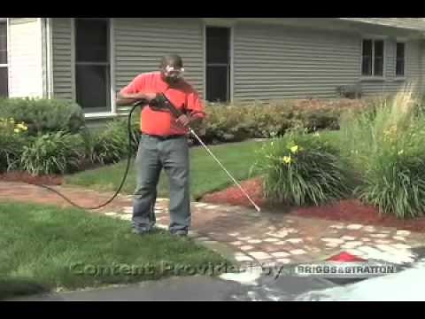 How To Clean Brick Patios and Walkways with a Briggs & Stratton Pressure Washer