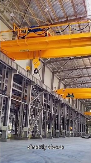 How to Operate an Overhead Crane | Quick Technical Guide🏗️ #heavyequipment #crane #machinerychannel