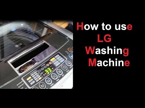 How to use Lg Washing Machine | RB