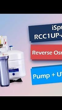 iSpring RCC1UP-AK Reverse Osmosis Water Filter System Review