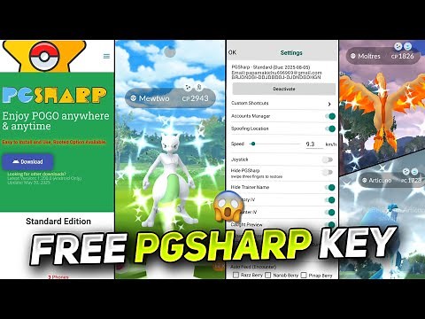 How to Get Pgsharp Standard Key For Free | Best Way to Get Pgsharp Premium Key For Free in 2025