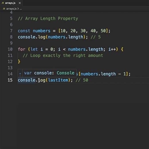 The ONE array property you'll use in every project!  Master the...