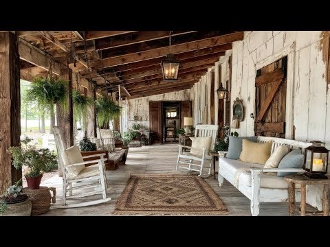 Creative Farmhouse Cottage Decorating Ideas with Rustic Vintage Furniture