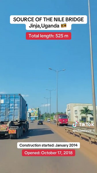 Exploring the Source of the Nile Bridge in Jinja, Uganda