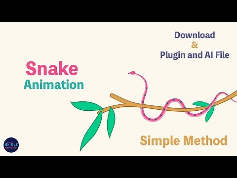 Cartoon Snake Animation in After Effects Tutorial