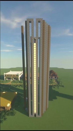 Minecraft - Simple Watchtower Tutorial (How to Build)