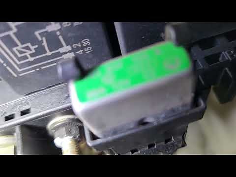 VW Fuel Pump Relay Replacement
