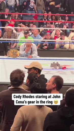 Cody Rhodes emotional after John Cena’s final match 😢 (via vigilantetalks/IG) #wwe #wrestling #johncena #codyrhodes