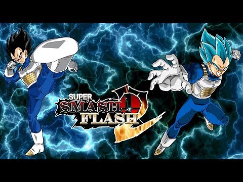 Super Smash Flash 2 Vegeta Mod(Read Description For More Details)