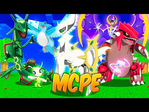 The Best Pixelmon Mod for MINECRAFT PE (Bedrock) 1.20+ | Pixelmon Addon Showcase 2023