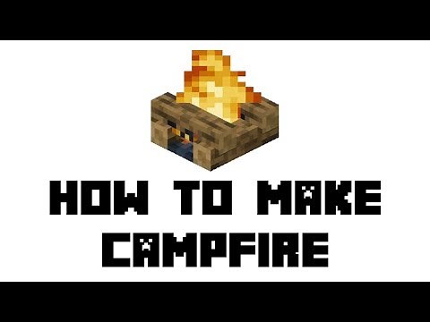Minecraft: How to Make Campfire