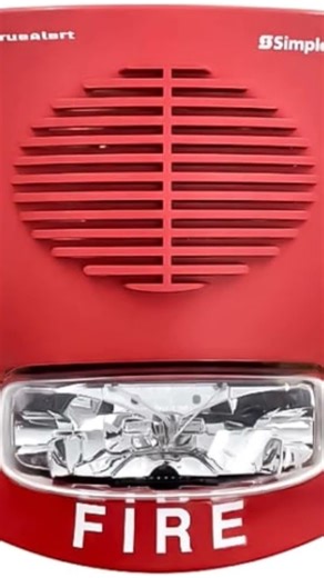 simplex speaker strobe