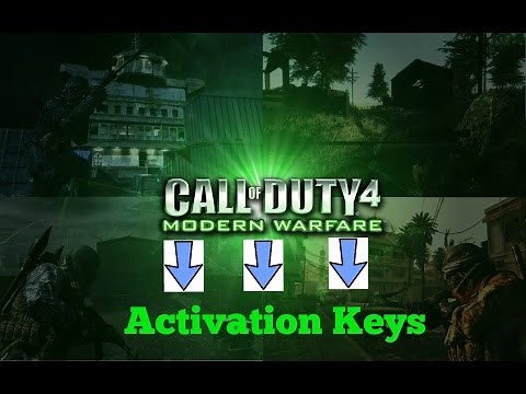 Call of Duty 4 Modern Warfare Activation Keys