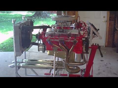 Homemade Engine Run Stand