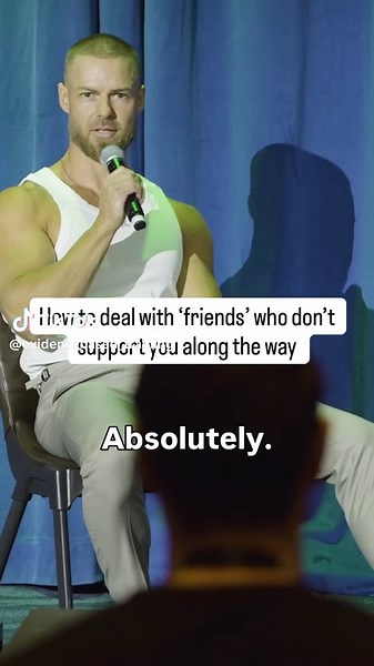 How to deal with friends that don’t support your vision