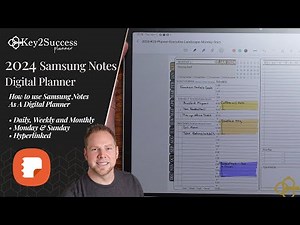 2024 Samsung Notes Digital Planner | How to Digital Plan