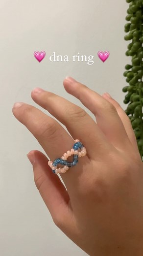 DIYbyChesca on Instagram: "dna ring tutorial"