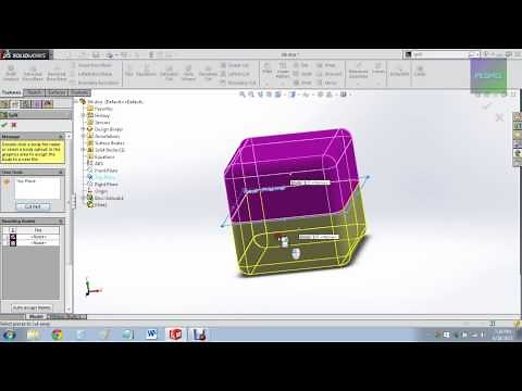 Solidworks "Split" Command Tutorial