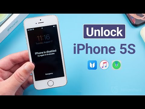 How to Unlock iPhone 5S If You Forgot Passcode!