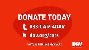 Donate your vehicle to DAV and support our veterans. We will pick-up your vehicle for free and you may qualify for a tax deduction. Get started today! | DAV
