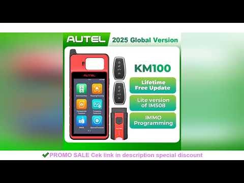 Autel KM100 KM100X KM100E Universal Smart Fob Programmer Key Programmer V200 Universal Key Generator