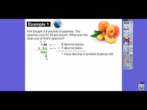 Multiplying Decimals - Lesson 5.3 (Go Math)
