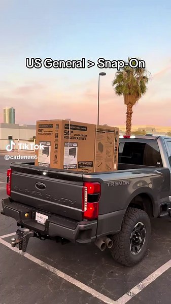 Installing a New US General Toolbox at Harbor Freight