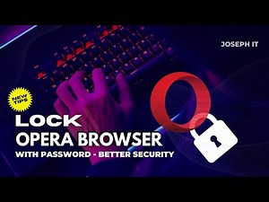 How to Lock Opera Mini Browser with a Password - Opera Privacy Tricks