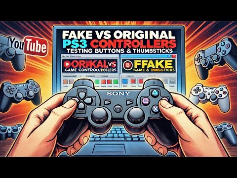 How to Identify Fake vs. Original PS3 Controllers without opening them up.