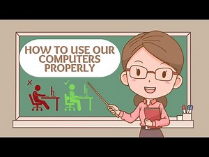 HOW TO USE COMPUTERS PROPERLY | Do's and Don'ts | Tips | Computer Lab rules