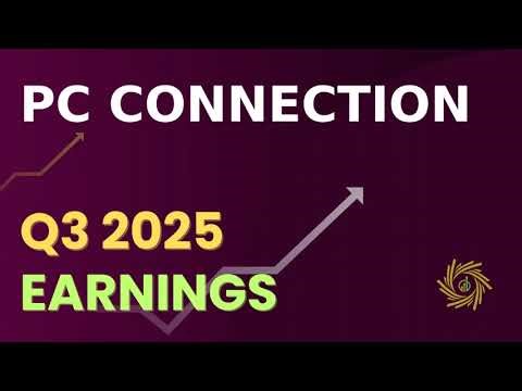 PC Connection, Inc CNXN Q3 2025 Earnings Call