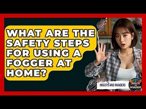 What Are The Safety Steps For Using A Fogger At Home? - Insects and Invaders
