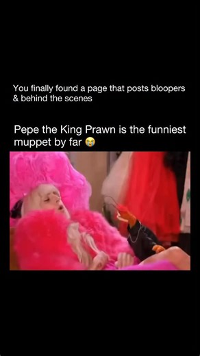 Bloopers & Behind The Scenes on Instagram: "Pepe the King Prawn is one of the most memorable characters to come out of The Muppets, known for his fast-talking Spanish accent, exaggerated confidence, and complete lack of self-awareness. Introduced in the mid-1990s, Pepe quickly stood out by breaking the traditional Muppet mold, relying more on sharp dialogue and chaotic energy than slapstick. His humor comes from his unapologetic ego, absurd logic, and constant attempts to talk his way out of tro