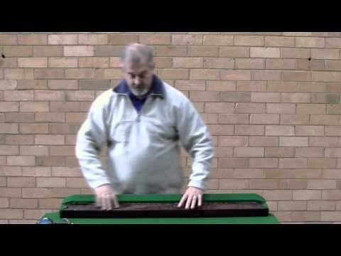 How to Re-Cloth a Pool Snooker Table Part 1 of 4