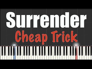 Surrender - Cheap Trick - Piano Tutorial